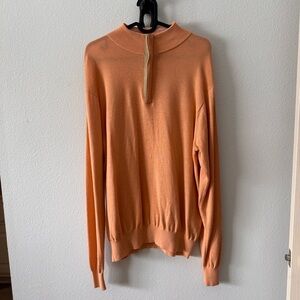 Peter Millar Peach Knit Sweater